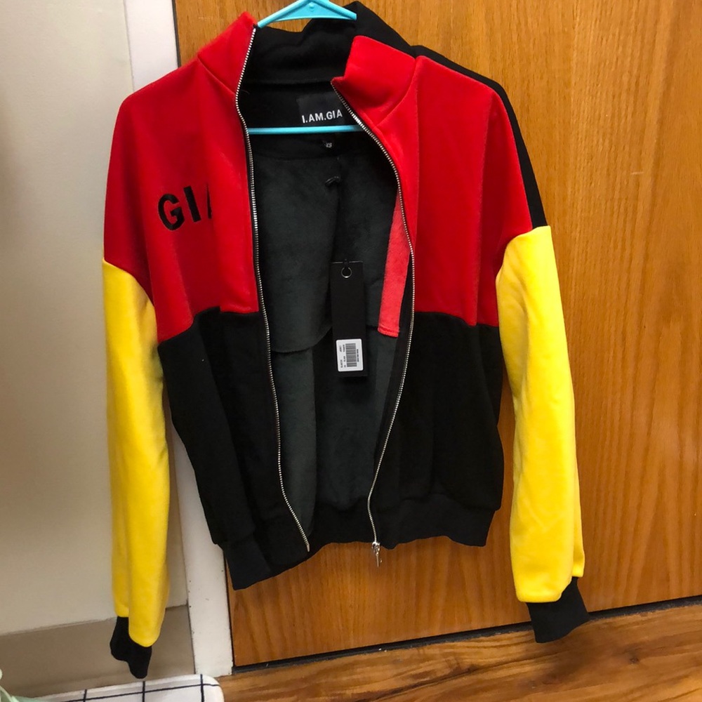 I.AM.GIA color block jacket